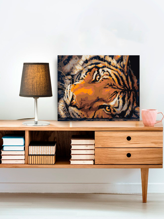 Картина по номерам &amp;quot;Тигр&amp;quot;