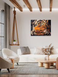 Raqamlar bo&#039;yicha rasm &quot;Yo&#039;lbars&quot;