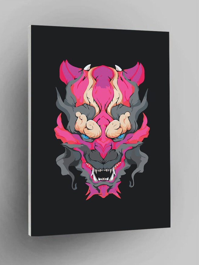 Raqamlar bo&amp;#039;yicha rasm &amp;quot;Rangli iblis&amp;quot;