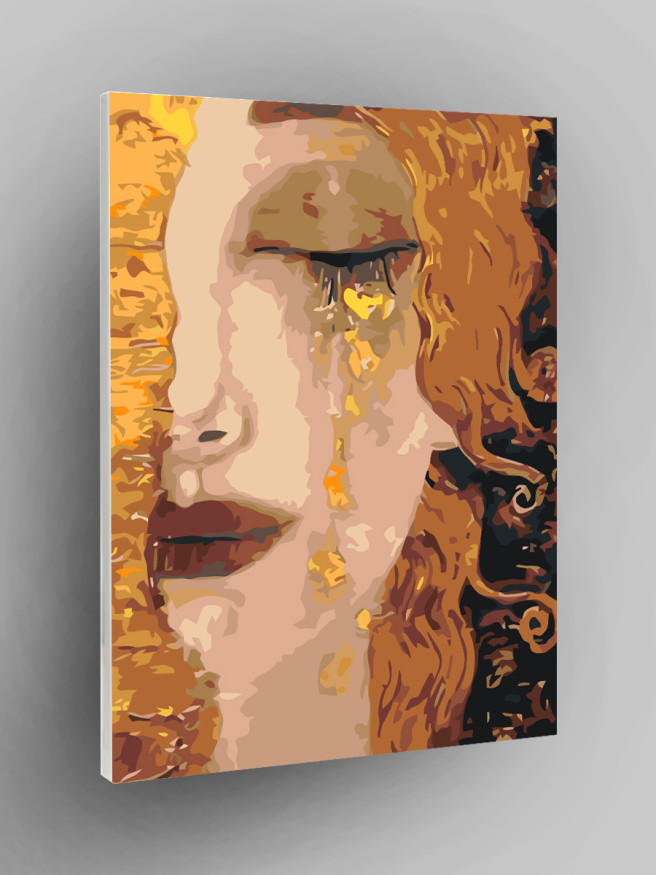 Raqamlar bo&amp;#039;yicha rasm &amp;quot;Yig&amp;#039;layotgan qiz&amp;quot;