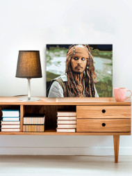 Raqamlar bo'yicha rasm "Jack Sparrow"
