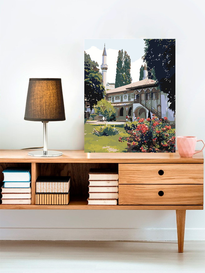 Картина по номерам &amp;quot;Ханский дворец&amp;quot;