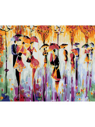 Картина по номерам &amp;quot;Влюблённые пары&amp;quot;