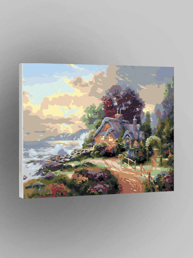 Raqamlar bo&amp;#039;yicha rasm &amp;quot;O&amp;#039;rmondagi uy&amp;quot;