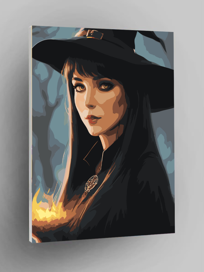 Raqamlar bo&amp;#039;yicha rasm &amp;quot;Yosh jodugar&amp;quot;