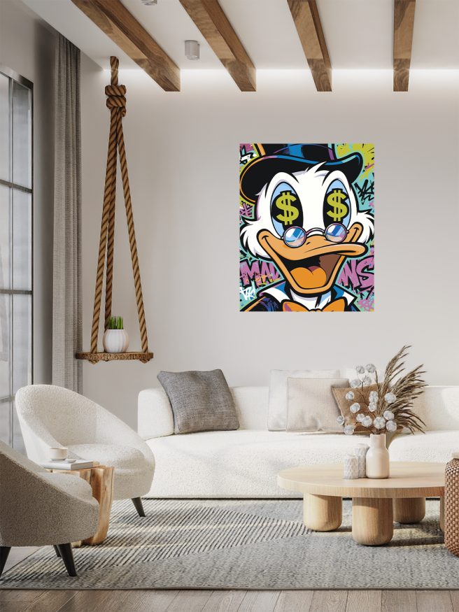 Raqamlar bo‘yicha rasm &amp;quot;Boy o‘rdak Skruj&amp;quot;