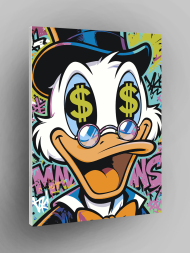 Картина по номерам &amp;quot;Дядюшка Скрудж&amp;quot;