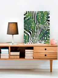 Raqamlar bo&#039;yicha rasm &quot;Yashil gullar&quot;