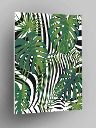 Raqamlar bo&#039;yicha rasm &quot;Yashil gullar&quot;