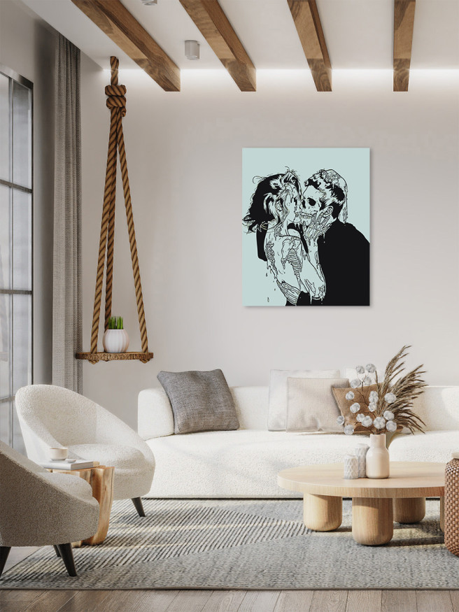 Raqamlar bo&amp;#039;yicha rasm &amp;quot;O&amp;#039;limdan keyin sevgi&amp;quot;