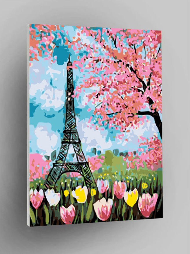 Raqamlar bo&amp;#039;yicha rasm &amp;quot;Parijda bahor&amp;quot;