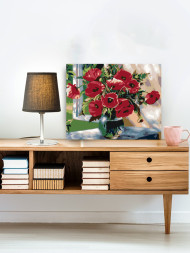 Raqamlar bo&#039;yicha rasm &quot;Vazadagi lolalar&quot;