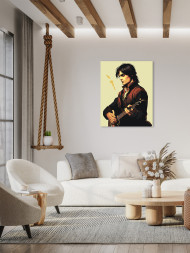 Картина по номерам "Молодой музыкант"