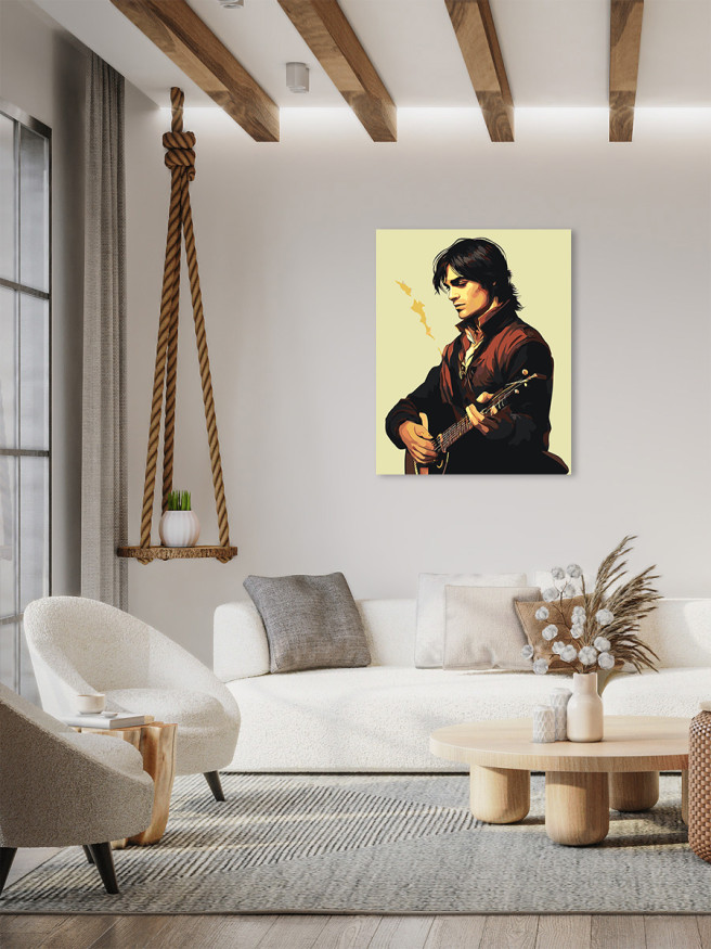 Картина по номерам &amp;quot;Молодой музыкант&amp;quot;