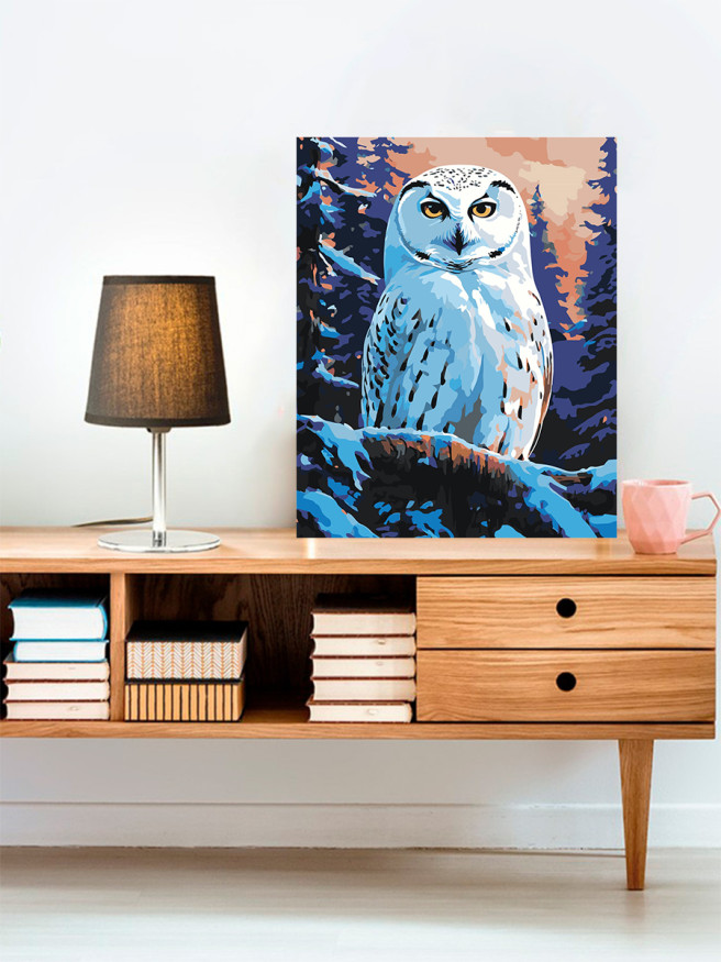 Raqamlar bo&amp;#039;yicha rasm &amp;quot;Boyqush&amp;quot;