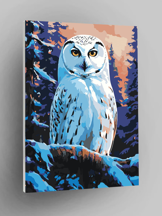 Raqamlar bo&amp;#039;yicha rasm &amp;quot;Boyqush&amp;quot;