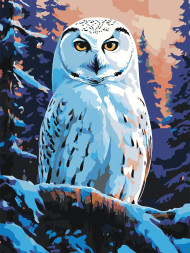 Raqamlar bo&#039;yicha rasm &quot;Boyqush&quot;