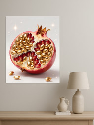 Постер на холсте &amp;quot;Золотой гранат&amp;quot;
