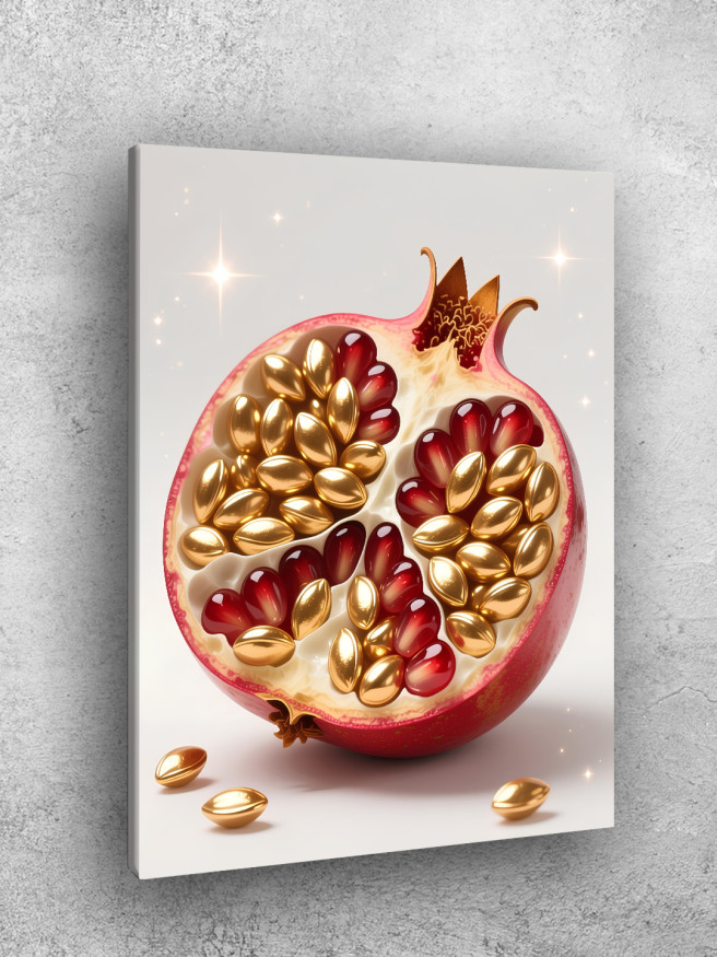 Постер на холсте &amp;quot;Золотой гранат&amp;quot;