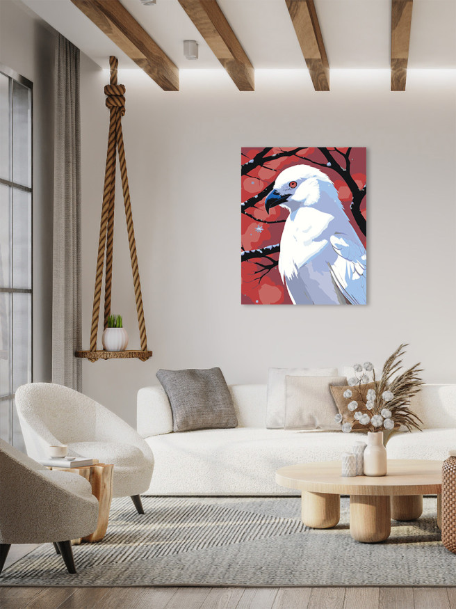 Raqamlar bo&amp;#039;yicha rasm &amp;quot;Oq burgut&amp;quot;