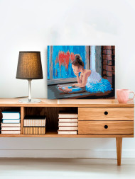 Картина по номерам &amp;quot;Девочка-Балерина&amp;quot;