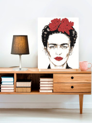 Картина по номерам &amp;quot;Девушка с цветами&amp;quot;