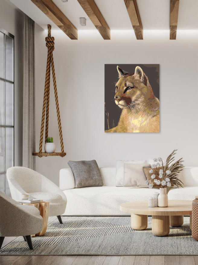 Raqamlar bo&amp;#039;yicha rasm &amp;quot;Arslon&amp;quot;