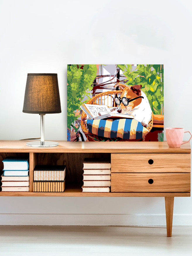 Raqamlar bo&amp;#039;yicha rasm &amp;quot;It o&amp;#039;qish&amp;quot;