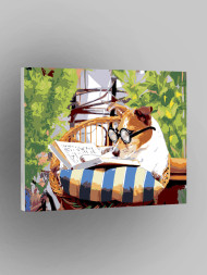 Raqamlar bo&#039;yicha rasm &quot;It o&#039;qish&quot;