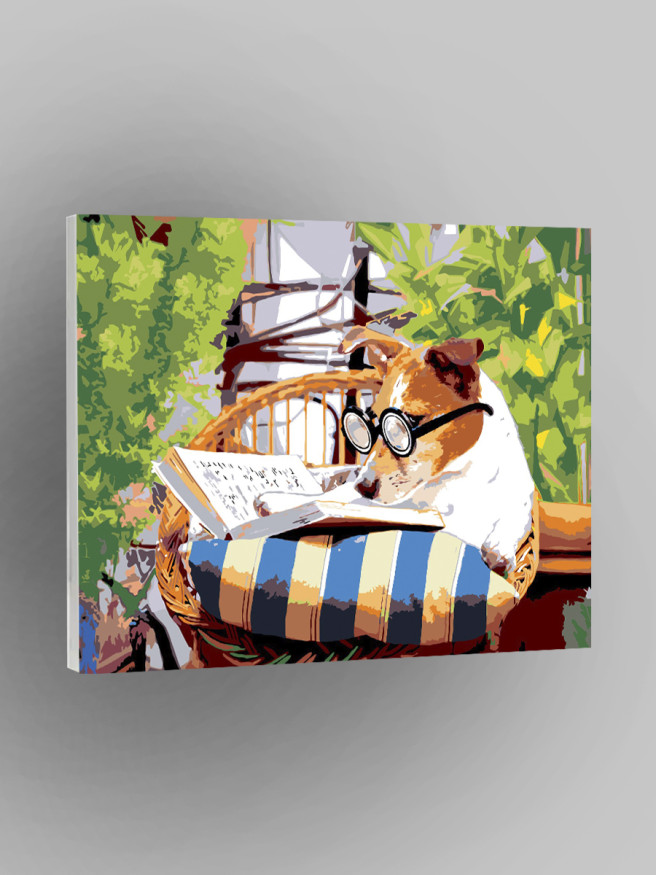 Raqamlar bo&amp;#039;yicha rasm &amp;quot;It o&amp;#039;qish&amp;quot;