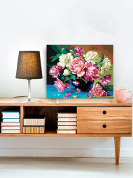 Raqamlar bo&#039;yicha rasm &quot;Gullar guldastasi&quot;