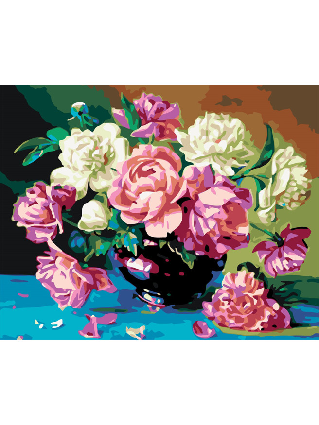 Raqamlar bo&amp;#039;yicha rasm &amp;quot;Gullar guldastasi&amp;quot;