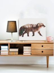 Raqamlar bo&#039;yicha rasm &quot;Tulkidagi o&#039;rmon&quot;