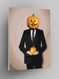 Raqamlar bo'yicha rasm "Janob Qovoq"