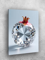 Постер на холсте &amp;quot;Бриллиантовый гранат&amp;quot;
