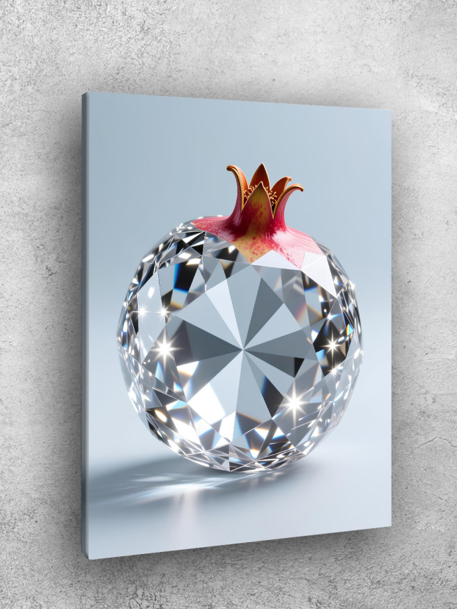 Постер на холсте &amp;quot;Бриллиантовый гранат&amp;quot;