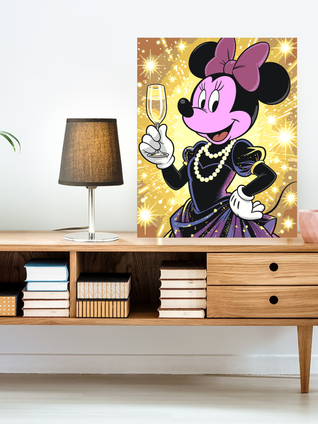 Raqamlar bo‘yicha rasm &amp;quot;Shampan bilan Minni&amp;quot;