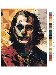 Raqamlar bo'yicha rasm "Joker"
