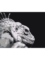 Картина по номерам &amp;quot;Ящер&amp;quot;