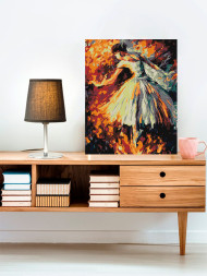 Картина по номерам &amp;quot;Балерина&amp;quot;