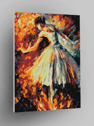 Картина по номерам &amp;quot;Балерина&amp;quot;