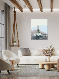 Raqamlar bo&#039;yicha rasm &quot;Tumandagi dengiz&quot;