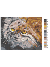 Картина по номерам &amp;quot;Смешной кот&amp;quot;