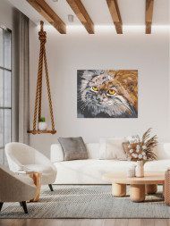 Картина по номерам &amp;quot;Смешной кот&amp;quot;