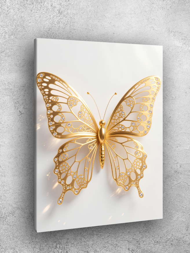 Holstga bosilgan poster &amp;quot;Oltin kapalak&amp;quot;