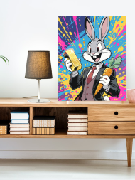 Raqamlar bo‘yicha rasm &quot;Oltin bilan Bagz Banni&quot;