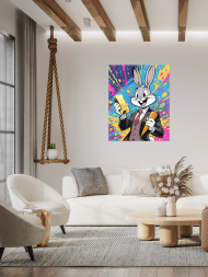 Raqamlar bo‘yicha rasm &quot;Oltin bilan Bagz Banni&quot;