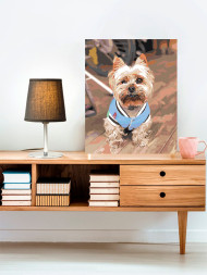 Raqamlar bo&#039;yicha rasm &quot;Yoqimli it&quot;