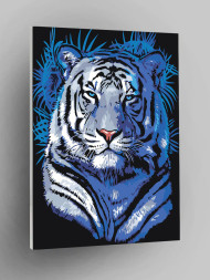 Raqamlar bo&#039;yicha rasm &quot;Katta yo&#039;lbars&quot;