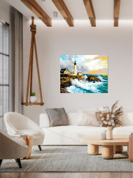 Картина по номерам &amp;quot;Берег моря&amp;quot;